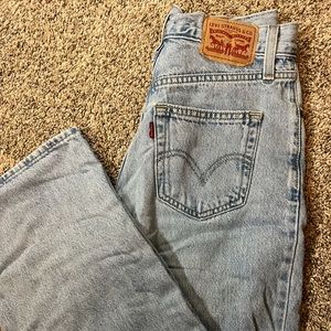 Levi’s high waisted straight